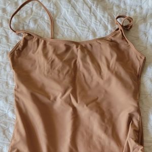MONDAY Swimwear Size M. Bahamas One Piece. Color clay/nude. Like New Condition.